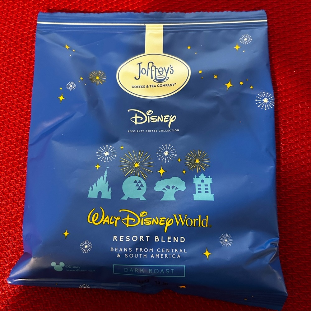 Disney Blue Resort Blend Coffee Bag